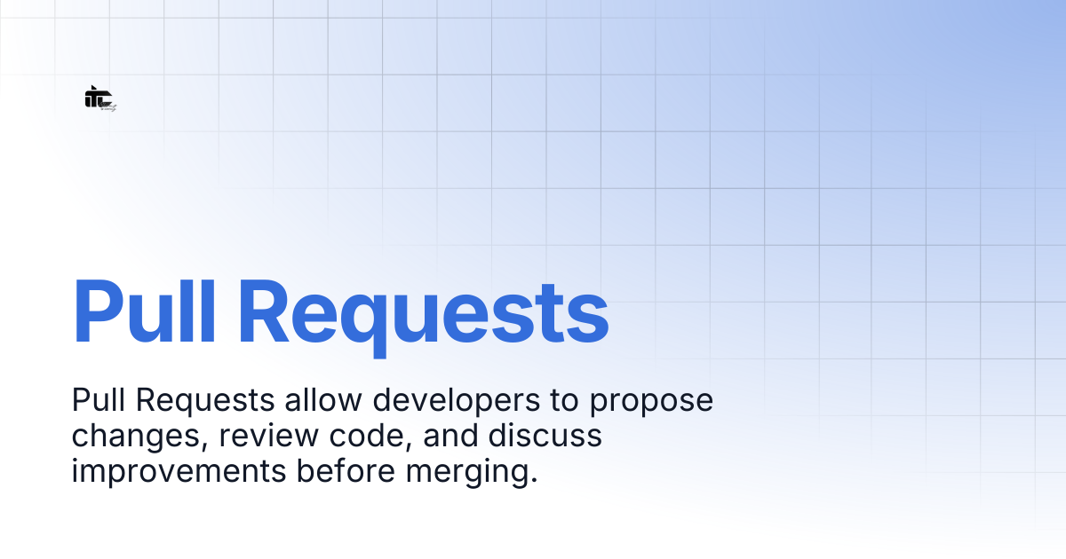Pull Requests | Documentation Git & GitHub | ITC Documentation